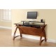 Curve Home Office Desk - Walnut, Oak or Grey Oak